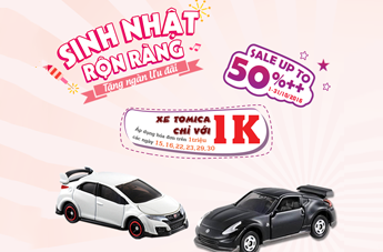 Sinh Nhật Rộn Ràng - Tặng Ngàn Ưu Đãi