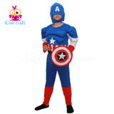  Trang phục hóa trang Halloween bé trai bộ phồng Captain A 