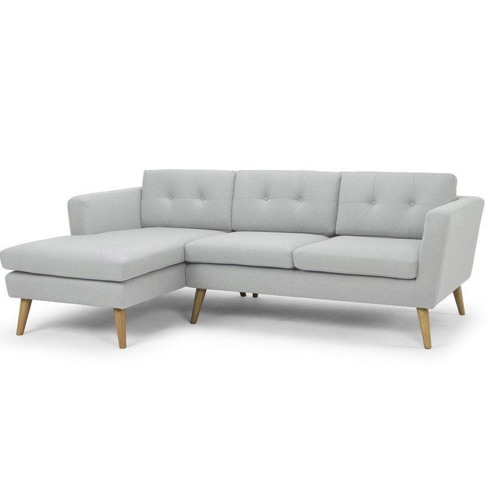Ghế sofa phòng khách - 3 chỗ - màu ghi- Bizsofa