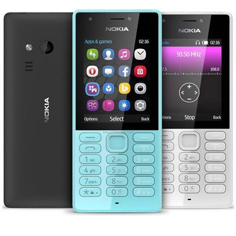 Nokia 216, điện thoại phổ thông pin chờ 19 ngày