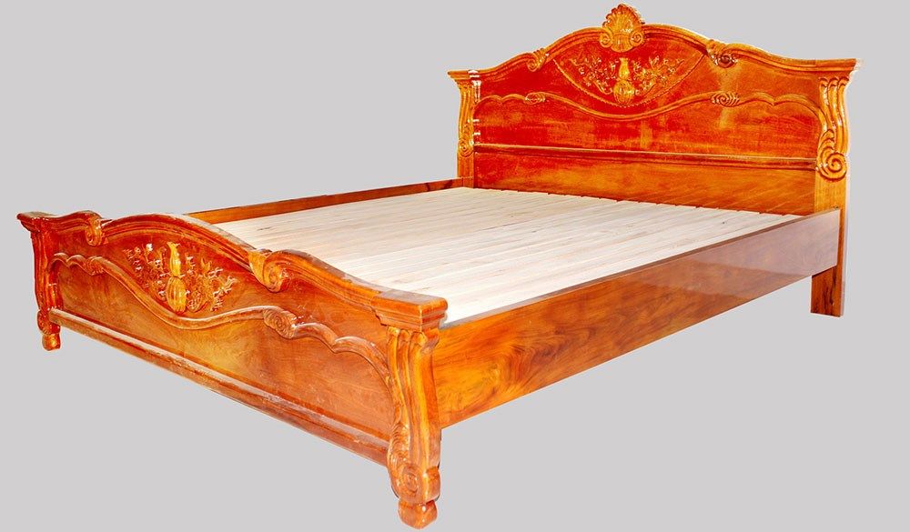 Wooden Bed 002