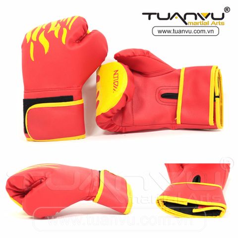 Găng tay boxing lửa, gang tay boxing lua, găng tay boxing, gang tay boxing