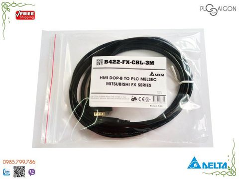  Cáp kết nối HMI Delta và PLC Mitsubishi FX 