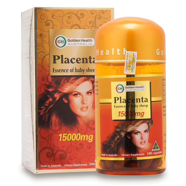 vien uong nhau thai cuu golden health placenta 15000mg