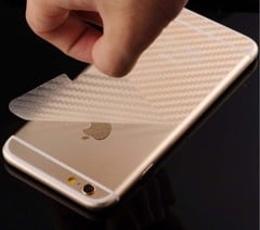 Dán Dẻo Carbon 3D Mặt sau cho các máy iPhone 6/ 7/ 8 Plus