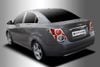 Ốp Trang Trí Đèn Hậu xe Chevrolet Aveo đời 2011 (Chrome)