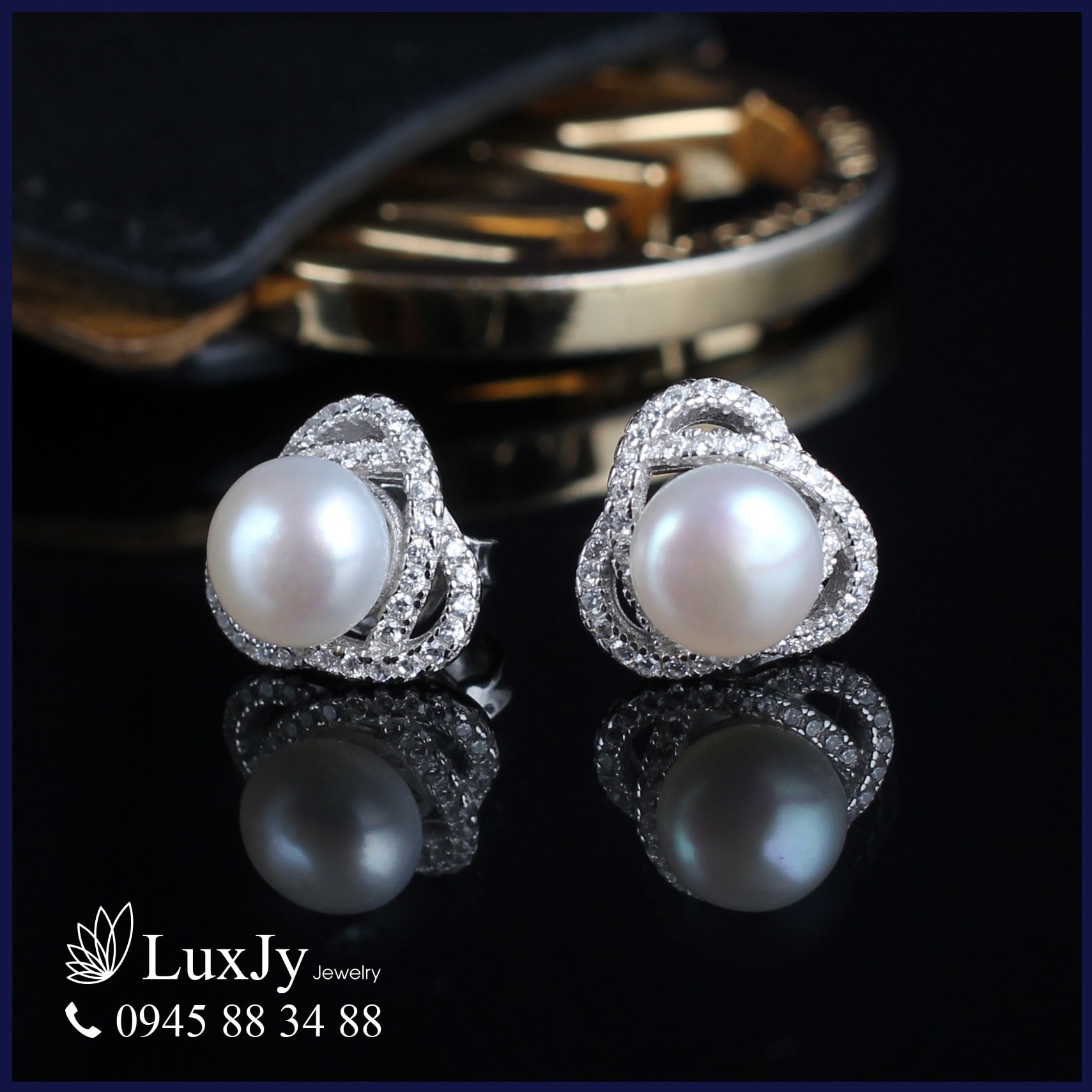 Hoa tai ngọc trai - E2006