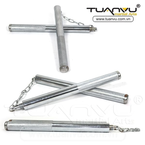 Côn nhị khúc sắt mạ crom, con nhi khuc sat ma crom, côn nhị khúc, con nhi khuc