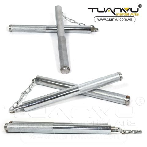 Côn nhị khúc sắt mạ crom, con nhi khuc sat ma crom, côn nhị khúc, con nhi khuc