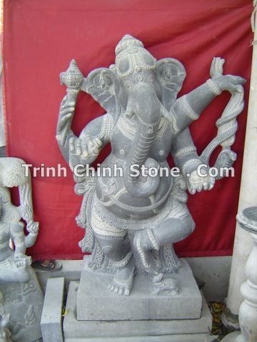 Tượng thần Ganesha bằng đá