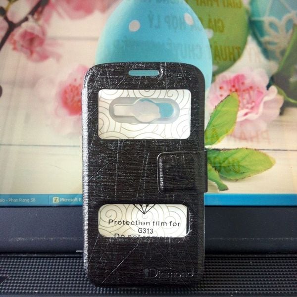  Samsung V G313 - Bao da hiệu Diamond 