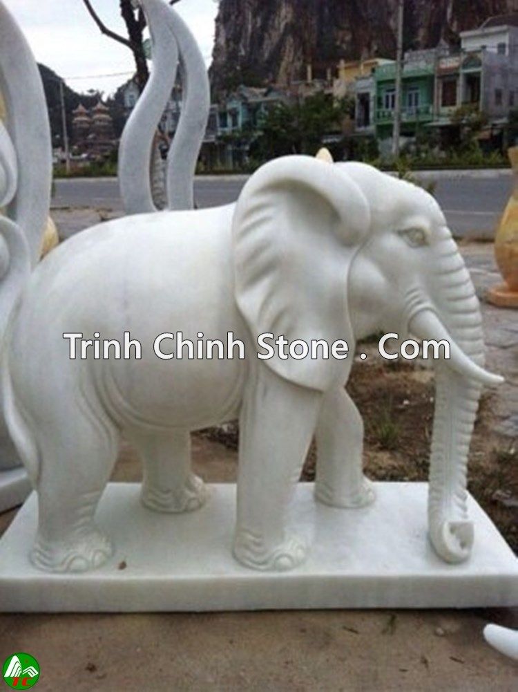 tượng đá voi phong thủy