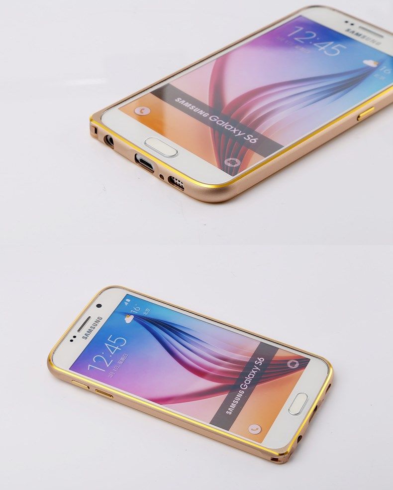  Ốp viền Perfect (Vàng gold) Samsung S6 