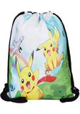 Combo balo rút + túi đeo chéo Pikachu - Minion SID48036