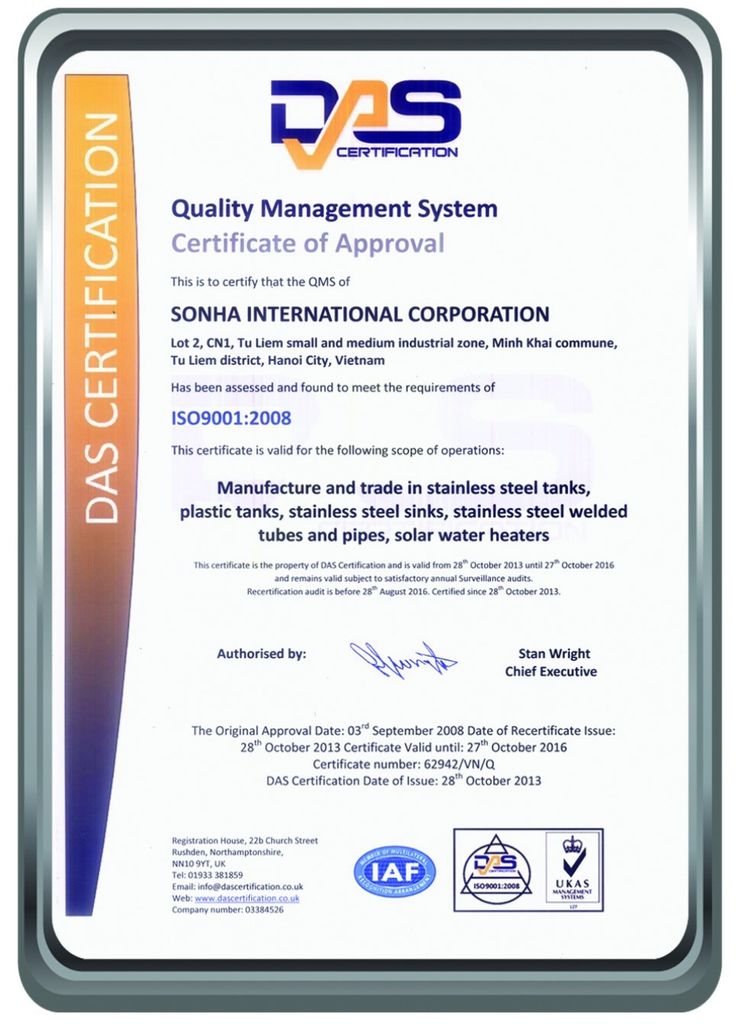 Thái dương năng Titan 316- 18F58- 200L