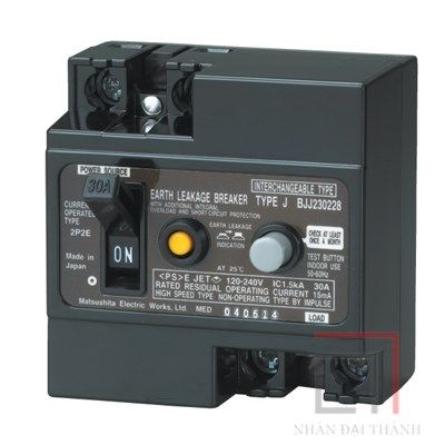 Cầu dao chống giật Panasonic ELB 30mA BJJ23032-8