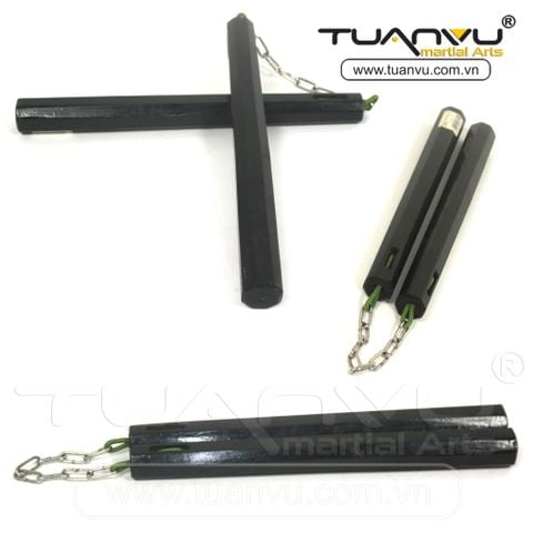 Côn gỗ dù dây xích, con go du day xich, côn gỗ, con go